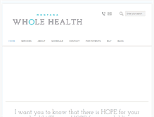 Tablet Screenshot of mtwholehealth.com